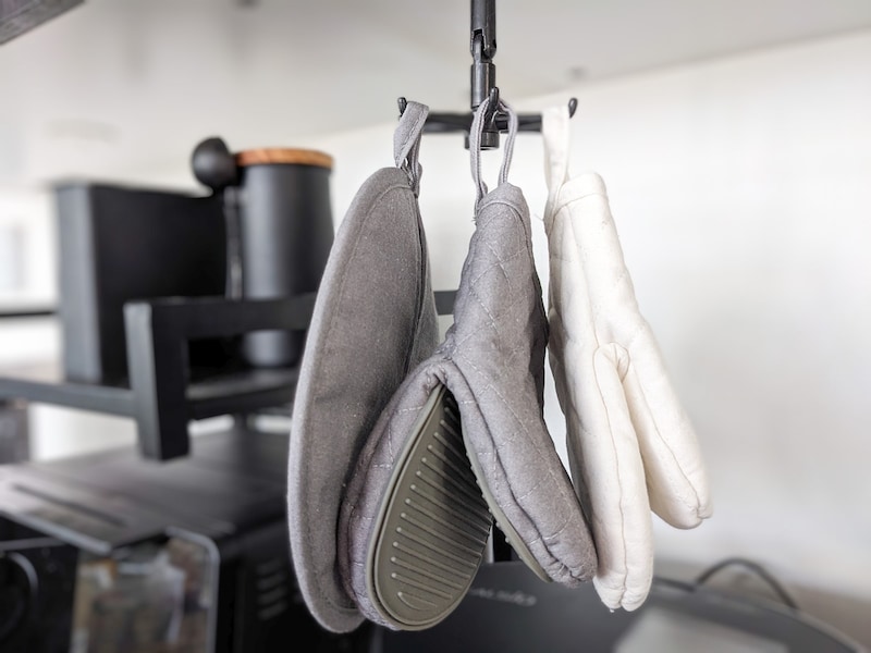 ダイソーの鍋つかみと鍋敷き