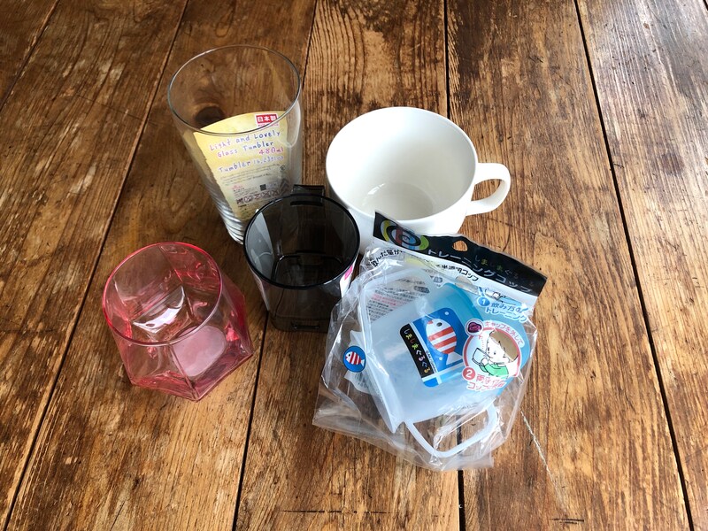 ダイソーのコップは種類が選べて便利