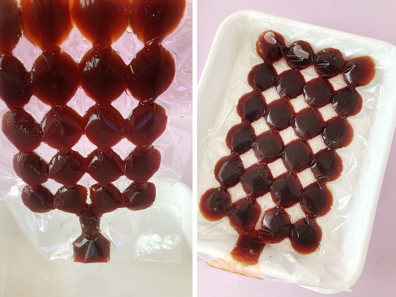 100均の氷バッグでオシャレなドリンク作り