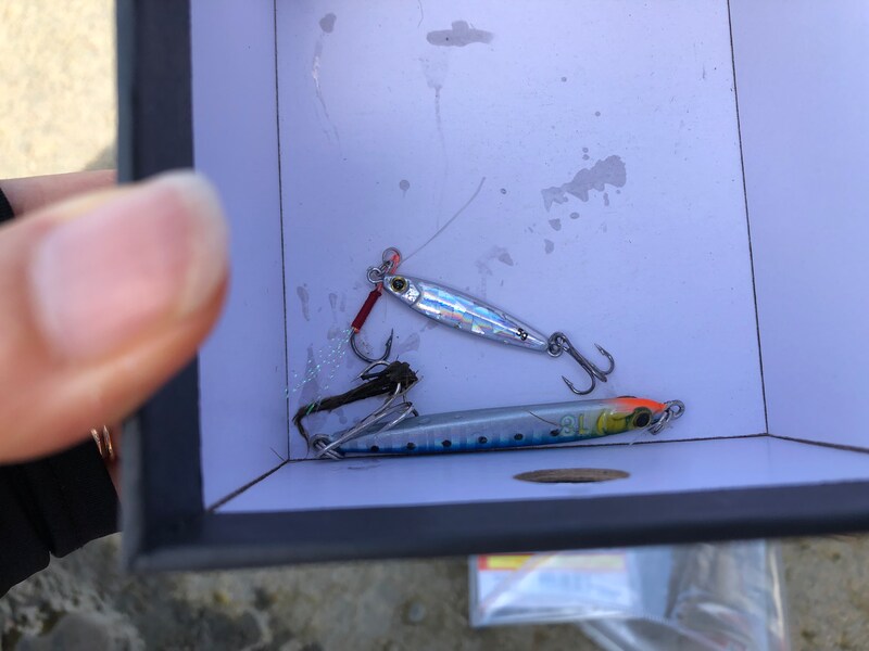 5gと18gのメタルジグ