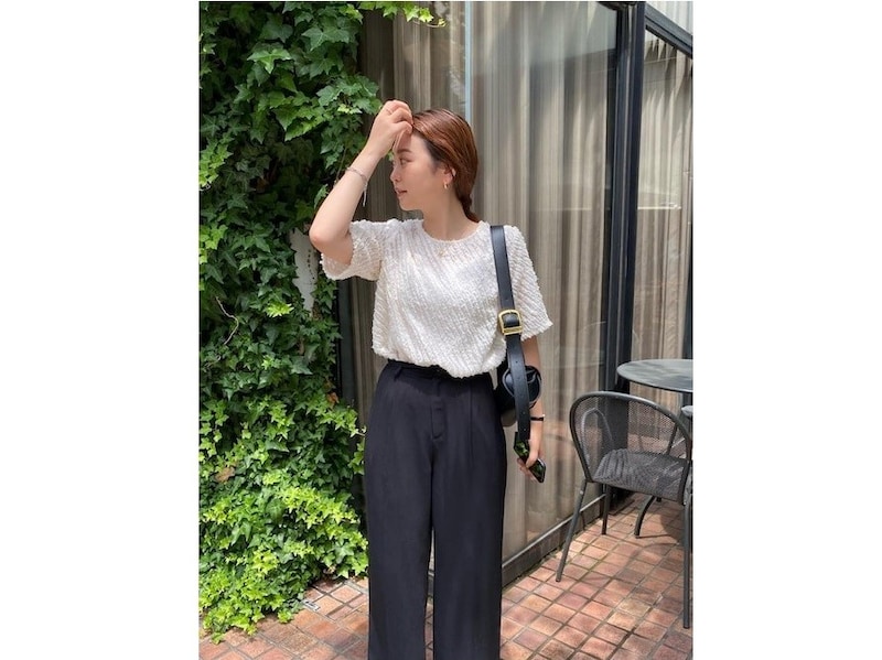 titivateのサマ見えトップスは暑い夏にぴったり! 出典:WEAR