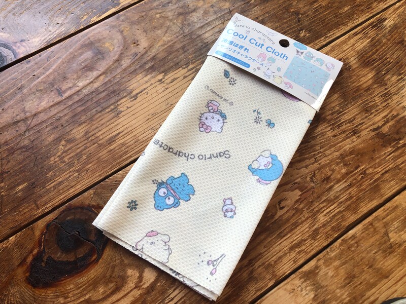 ダイソーの「冷感はぎれ　サンリオキャラクターズ」
