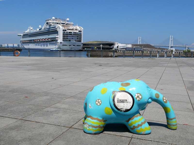 象の鼻パークにあるアート作品もお見逃しなく