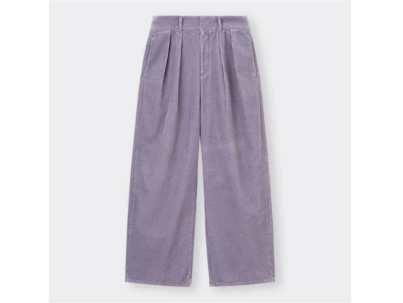 ジーユー コーデュロイワイドパンツ 2990円(税込)