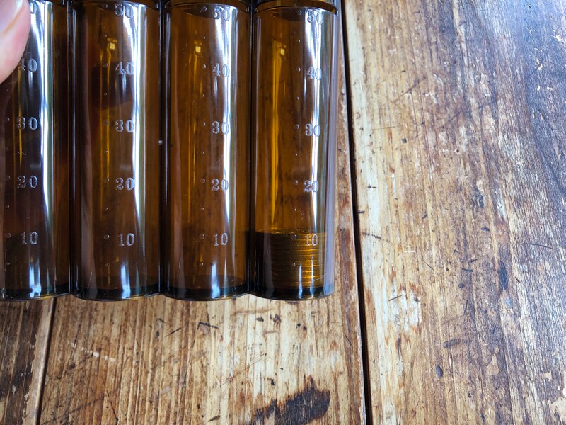 ダイソーの「コインバンク」は5枚ごとに印がある