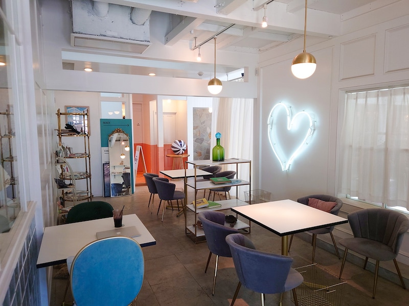 どこを撮っても”イチイチ”可愛い店内