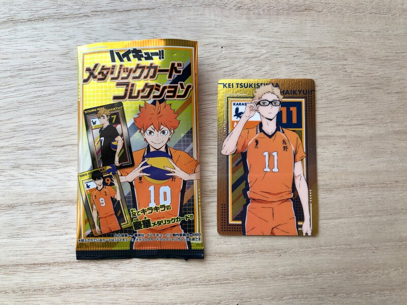 セリアで買える「メタリックカードコレクション」