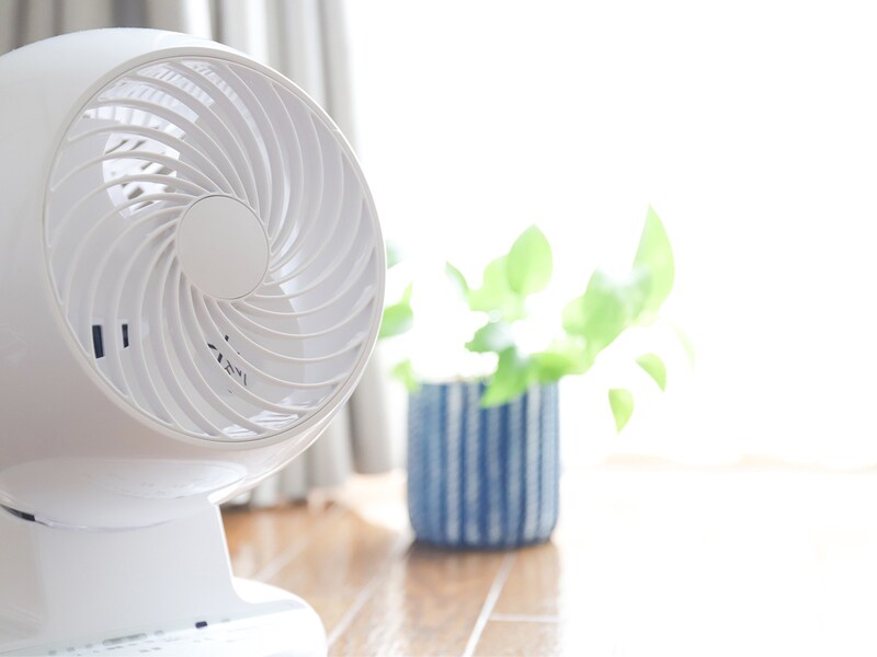 サーキュレータ―を上手く活用するのが節電のコツ