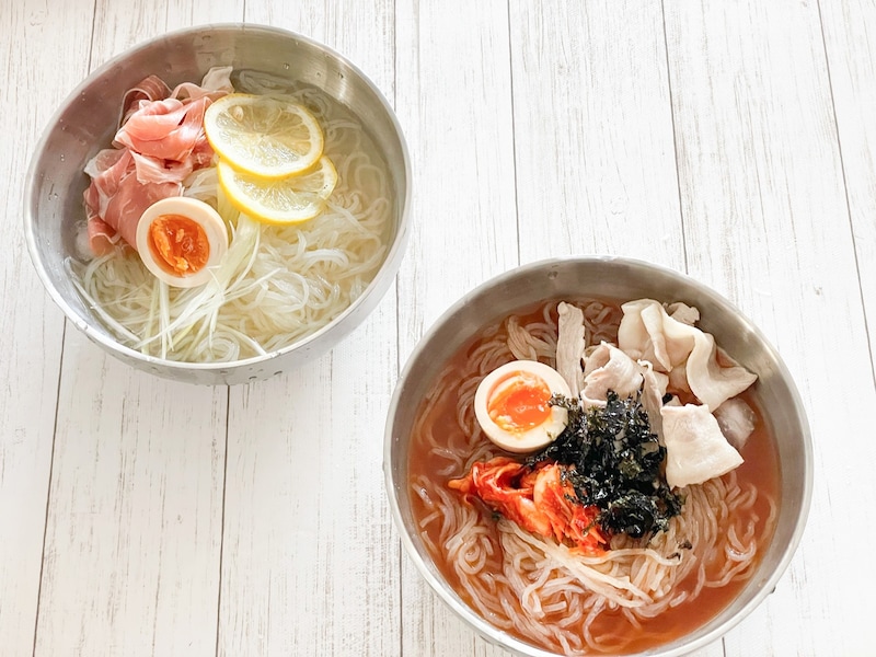 ダイソーの2重構造ステンレス冷麺器