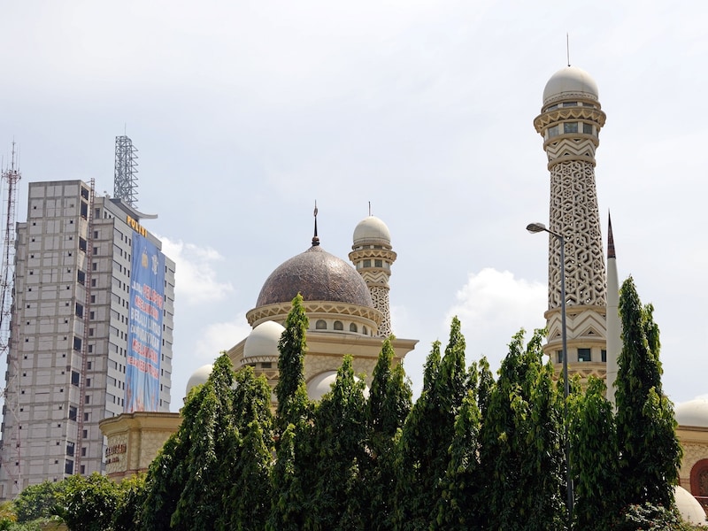 インドネシアの首都・ジャカルタの街並み