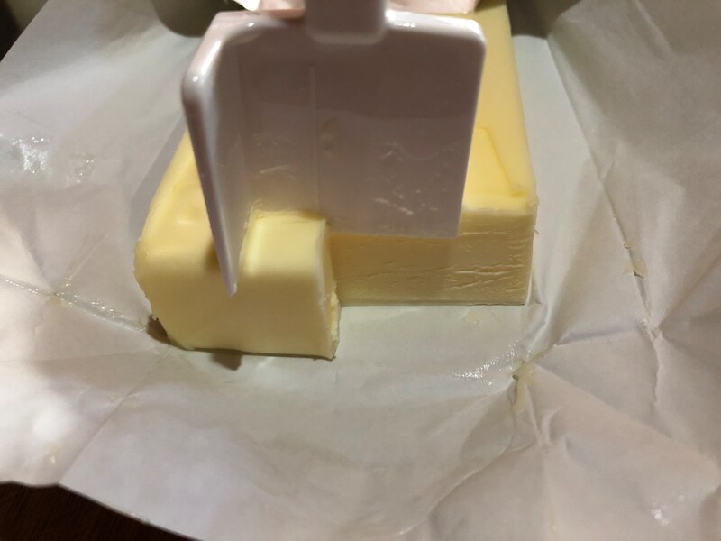 ダイソーの「バターカッター」で小さじ1もカット可能