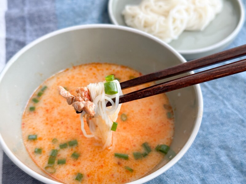 めんつゆアレンジレシピ3：担々つゆ