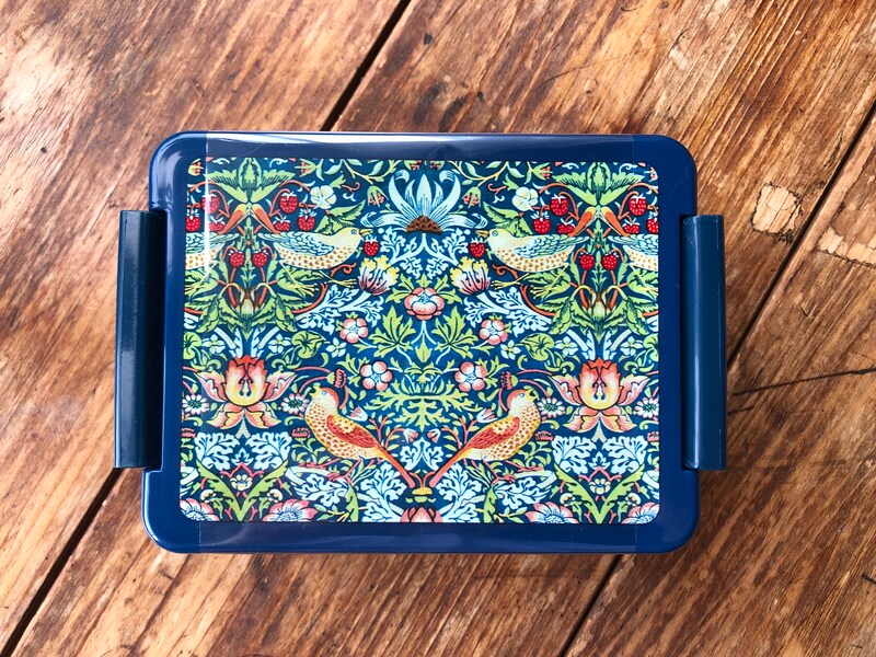 セリアのウィリアム・モリスとのコラボ「ランチボックス」