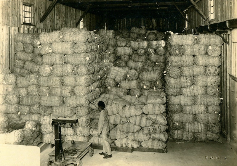 山崎蒸溜所、大麦貯蔵庫（1929年）
