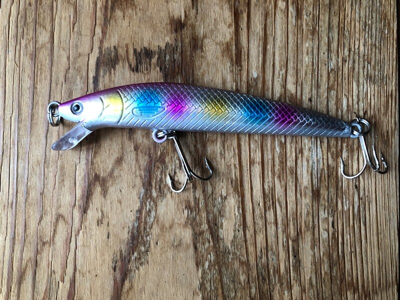 セリアの「フローティングミノー」のサイズは9cm