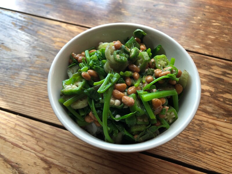 業務スーパーの「すき焼きのたれ」ですき焼き納豆