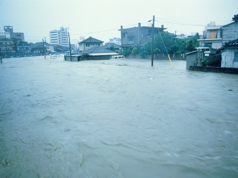 台風の勢力をなめてはいけない。家の防御は大切!
