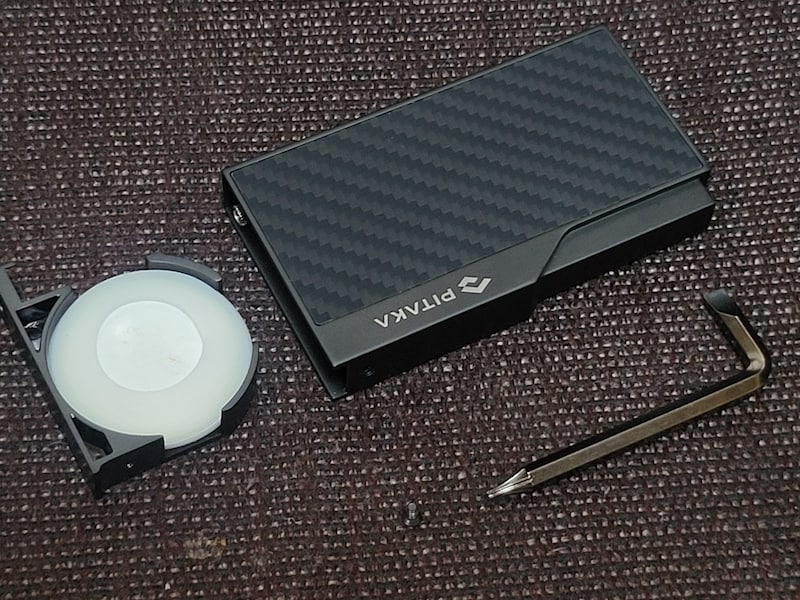 PitaTag for LighterにAirTagを内蔵