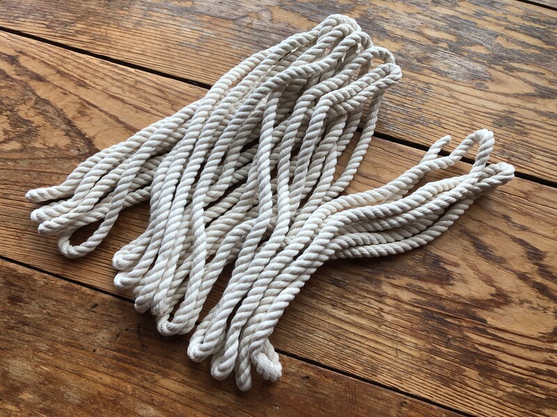 ダイソーの「綿ロープ」は丈夫で長持ち
