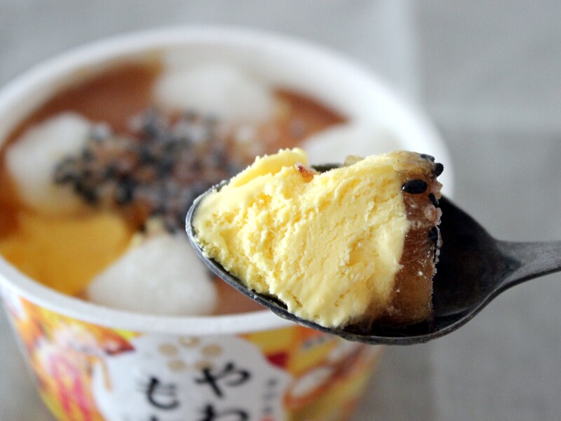 井村屋「やわもちアイス 大学いも味」