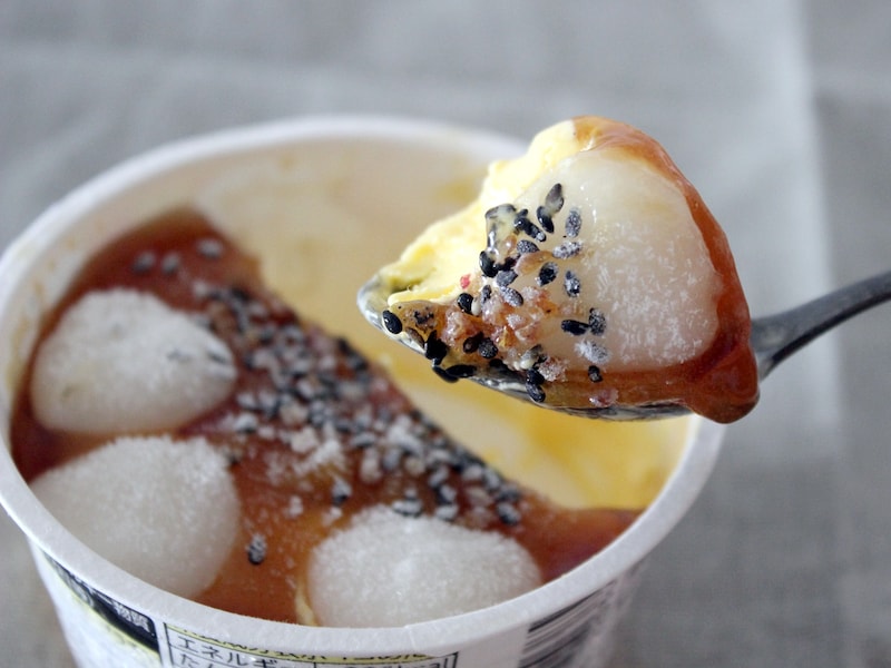 井村屋「やわもちアイス 大学いも味」