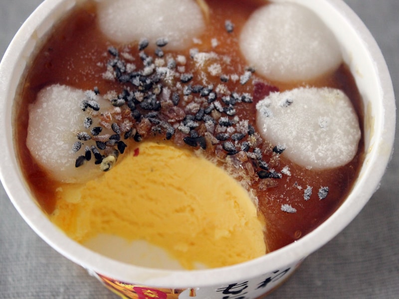 井村屋「やわもちアイス 大学いも味」