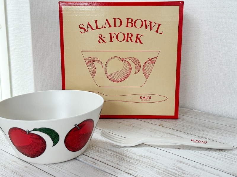 サラダボウル＆フォーク