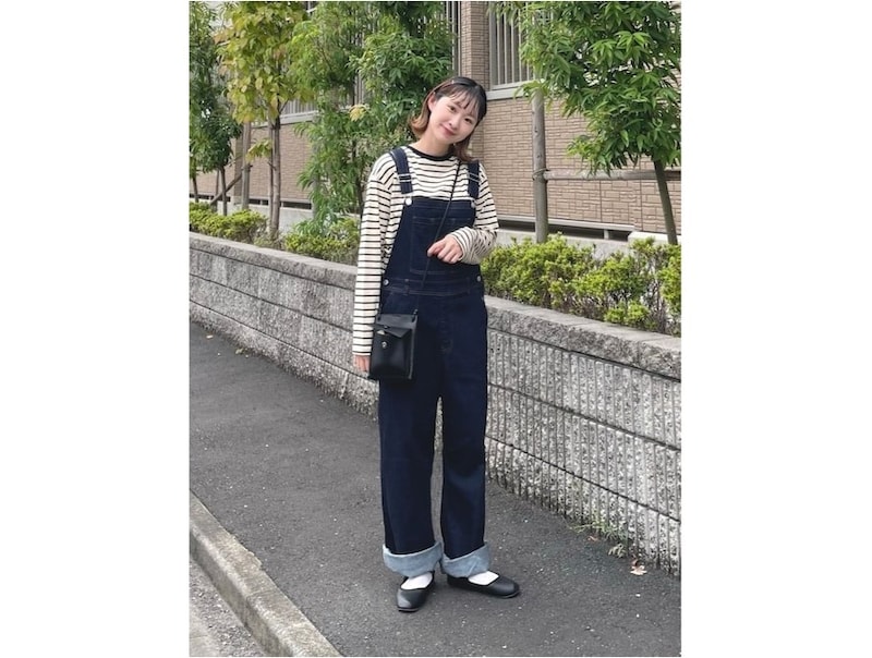 無印良品にはデニム素材やチノ素材のサロペットが登場 出典:WEAR
