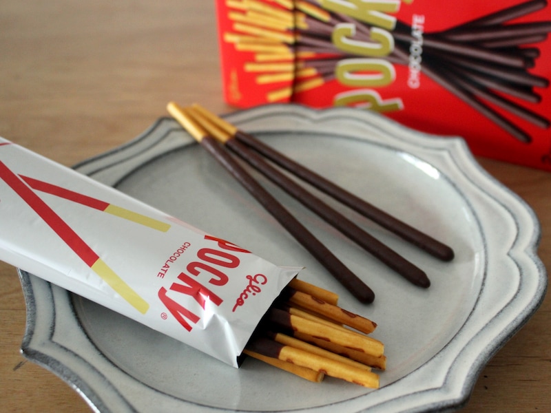 ポッキーカカオ60％食べ比べ