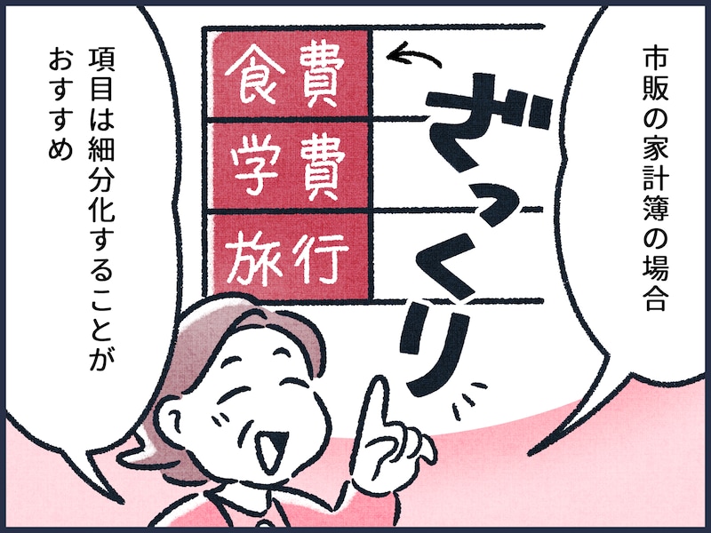 お金が貯まる人の家計簿