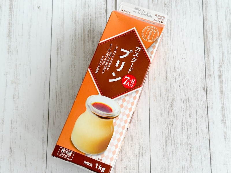 業務スーパー総力祭おすすめ「カスタードプリン」