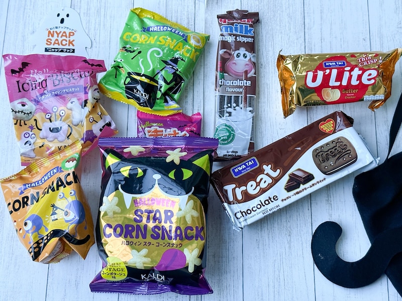 カルディ「二ヤップザック」に入っているお菓子