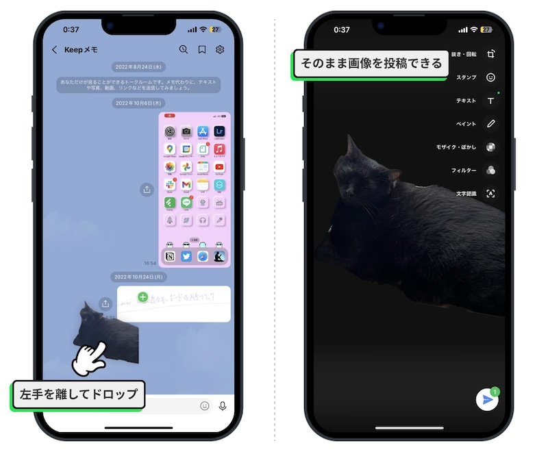 iPhoneで写真の背景を削除する方法