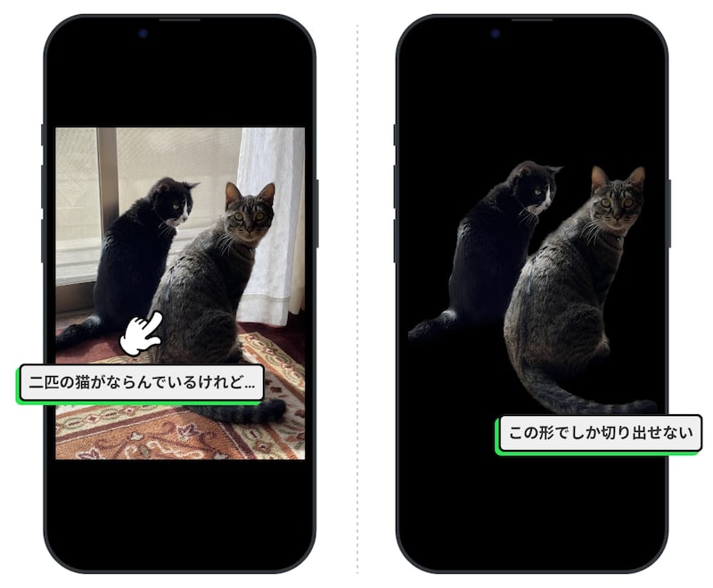 iPhoneで写真の背景を削除する方法