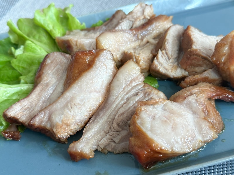 電子レンジで焼豚