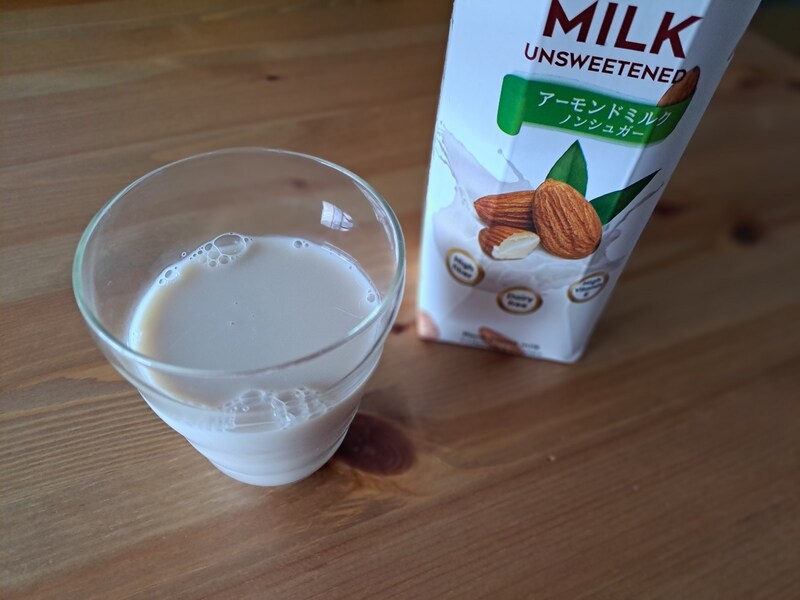 業務スーパーの「アーモンドミルクノンシュガー」