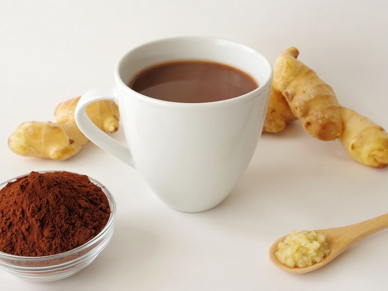 ココアポリフェノールには代謝を高める効果があります