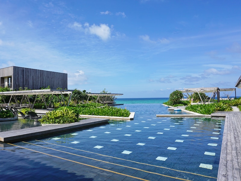 星のや沖縄のプール