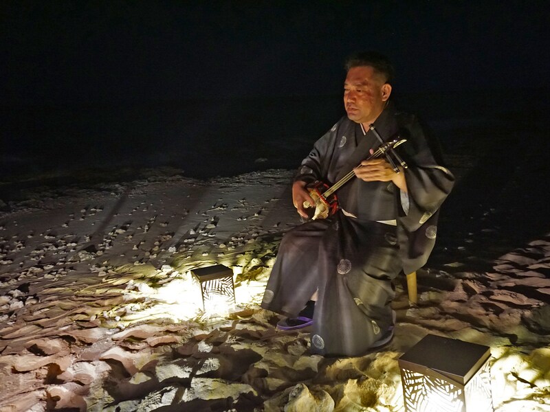 安冨祖流の師範である小波津直也さん