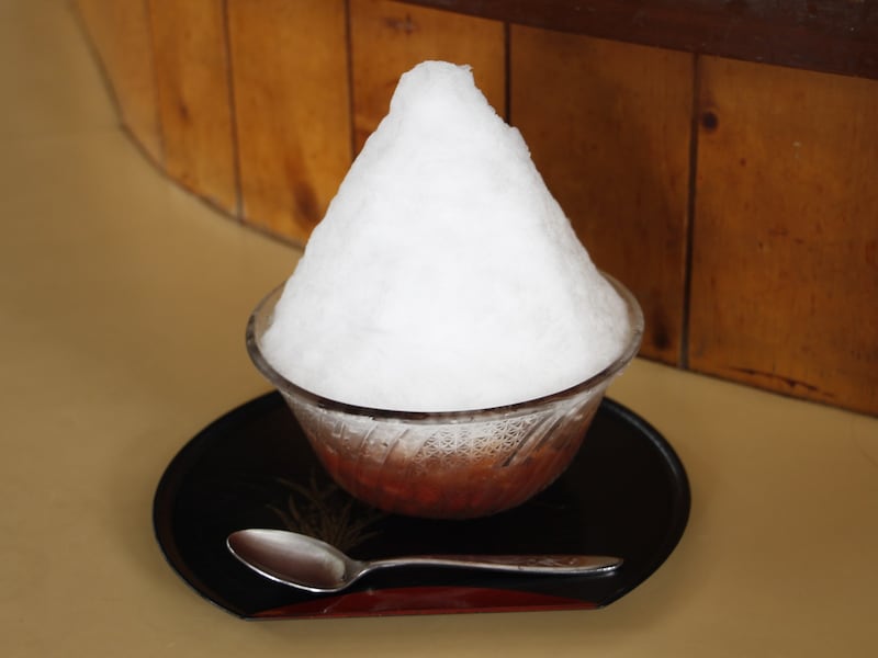 サイズが大きいことでも知られる、千日のぜんざい。ふとした瞬間に無性に食べたくなる懐かしい味