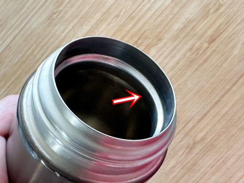 ステンレス製水筒の洗い方