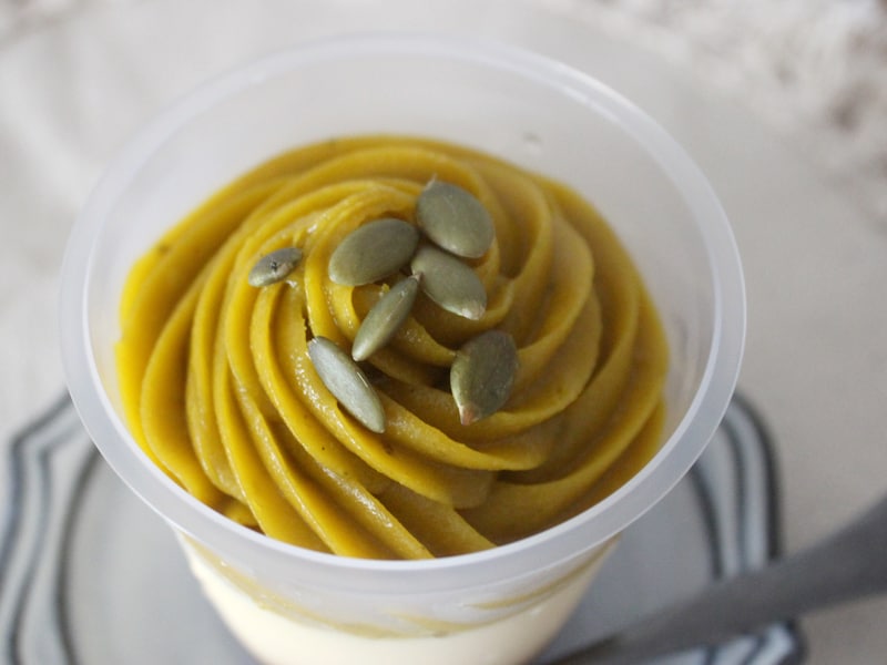 成城石井「自家製 北海道産かぼちゃのクリームプリンパルフェ」