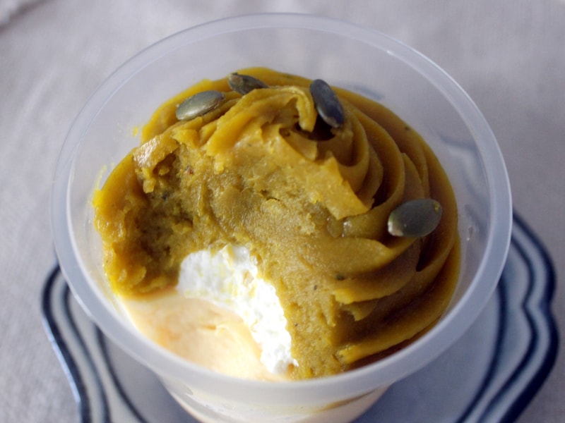 成城石井「自家製 北海道産かぼちゃのクリームプリンパルフェ」