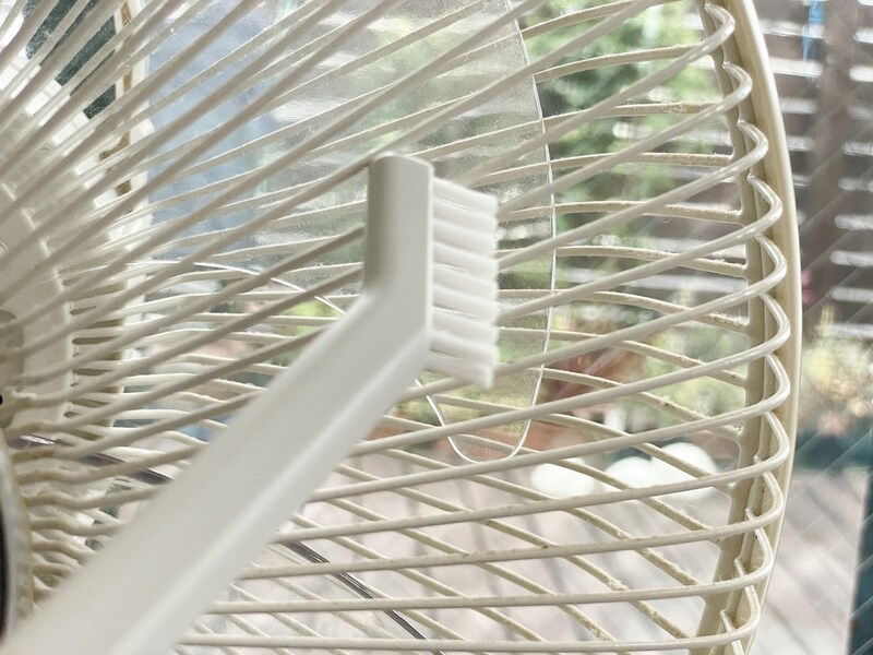 扇風機の掃除方法