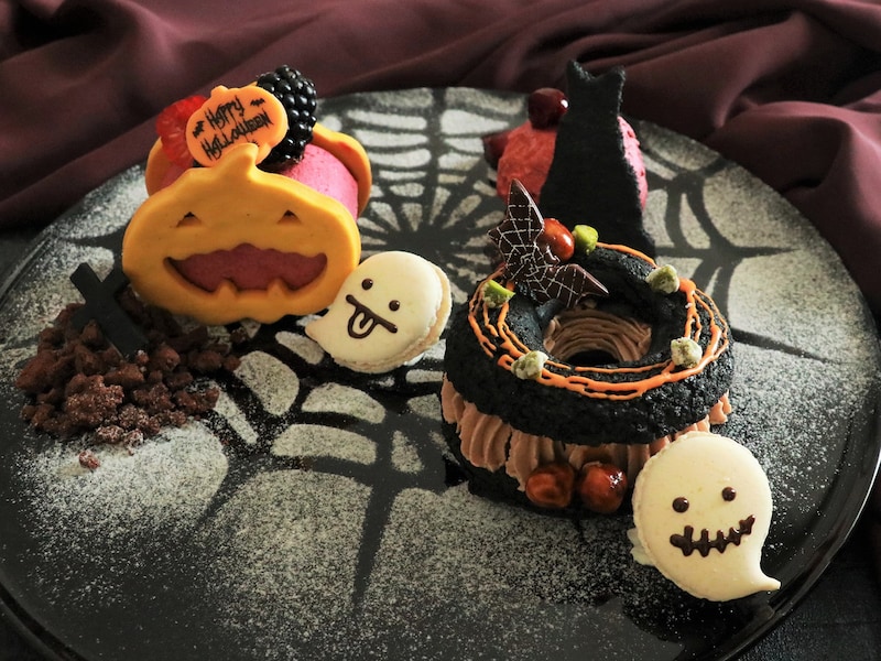 ヨコハマ グランド インターコンチネンタル ホテル「季節のスイーツパレット ~ハロウィン~」(提供画像)