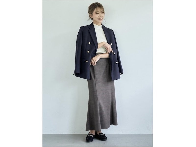 長めの着丈も今年らしく仕上がるポイント　出典：WEAR