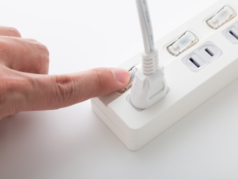 個別スイッチ付きの電源タップを使うのがおすすめ