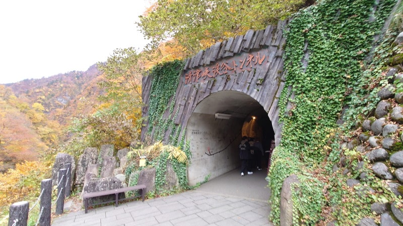 清津峡渓谷トンネル(1)/入口