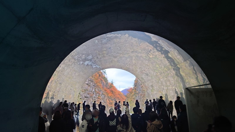 清津峡渓谷トンネル(7)/パノラマステーションからの眺め