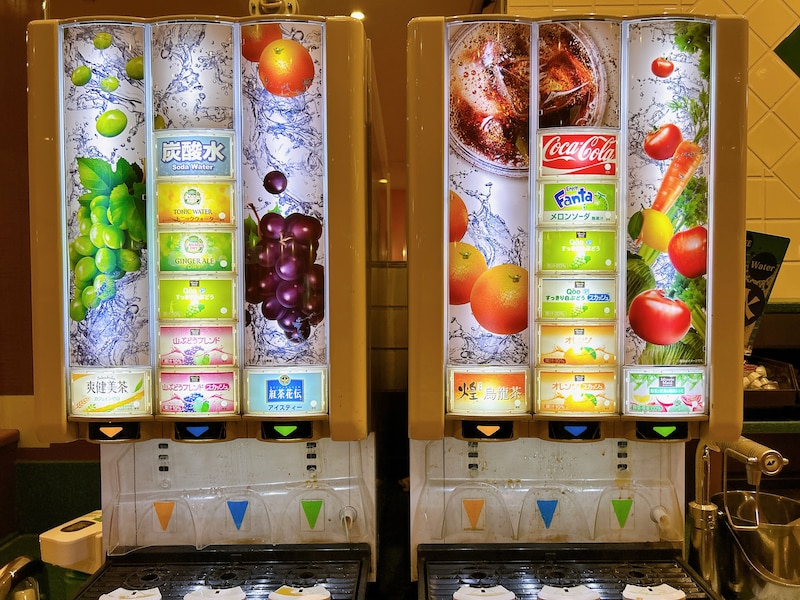 炭酸水は無料